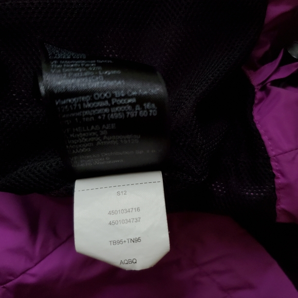 The North Face Lavender Purple Full Zip Jacket Size S Classic Outdoor Hiking - Picture 7 of 10